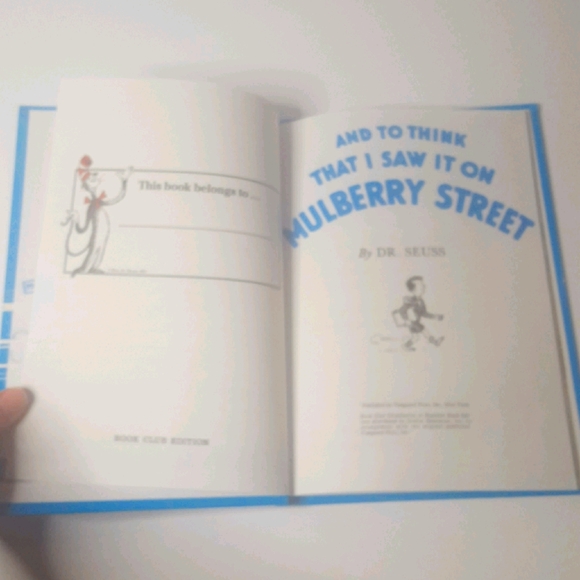 Dr. Seuss Mulberry Street Beginner Books GUC - Picture 4 of 9